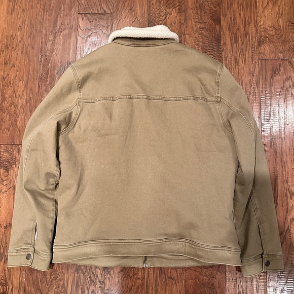Hollister Trucker Jacket Sherpa Lined Collar - Picture 5 of 5